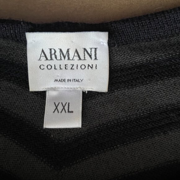 Armani Collezioni 100% Virgin Wool Sweater.  Size: XXL - Picture 8 of 10